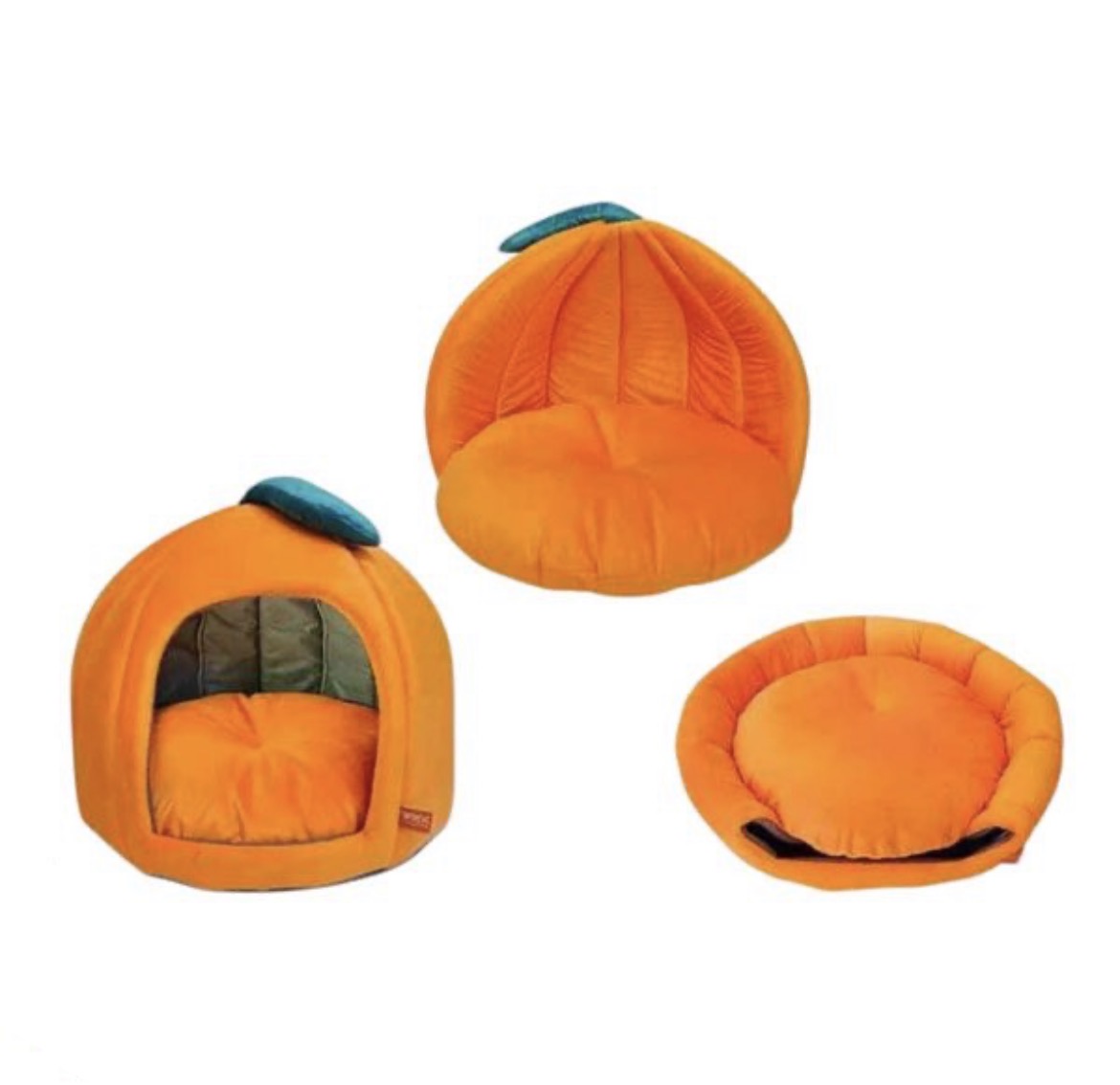 جای خواب سگ و گربه زاریکس طرح کدو تنبل ۳ کاره
