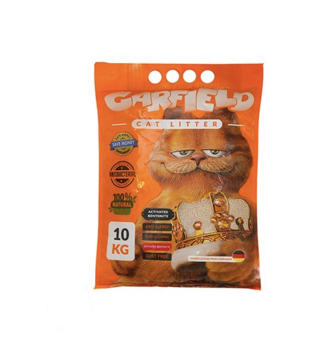 خاک گربه گارفیلد Garfield وزن ۱۰ کیلوگرم