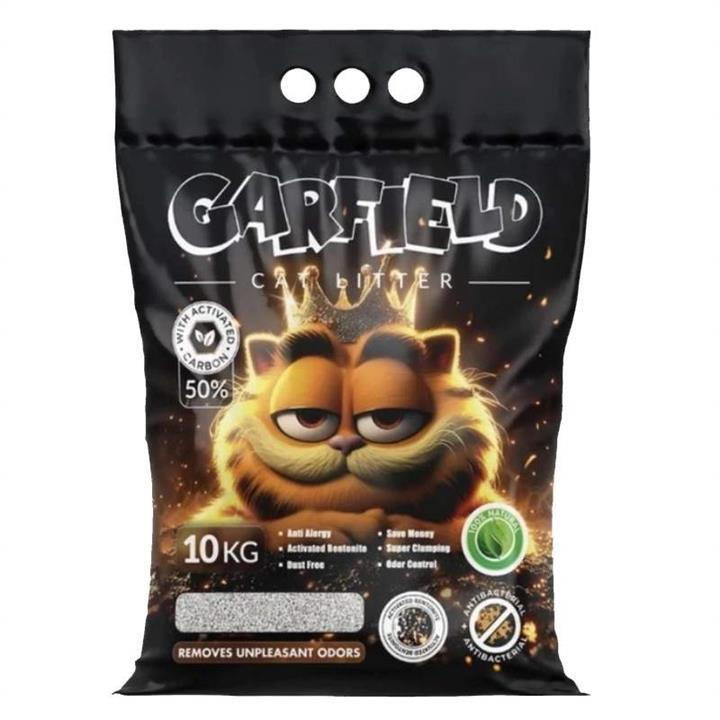 خاک گربه گارفیلد مدل کربن‌دار Garfield وزن ۱۰ کیلوگرم